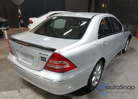 2007 Mercedes-Benz C 280 Luxury 4Matic from USA, damaged, VIN WDBRF92H07F912730